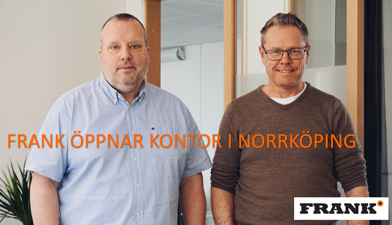 Frank öppnar kontor i Norrköping
